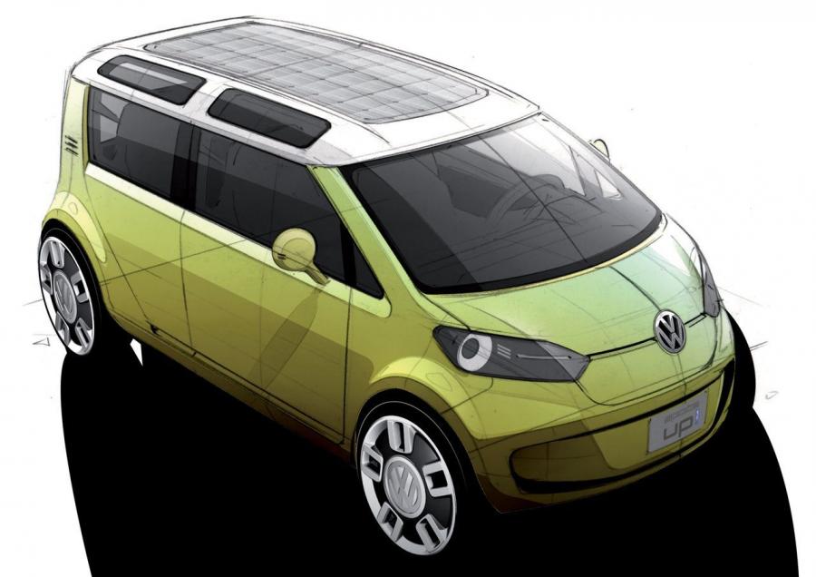  Volkswagen Space up Blue 2007 года  (фото 22 из 28)